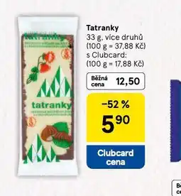 Tesco Tatranky nabídka