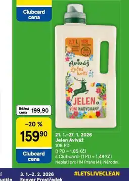 Tesco Jelen aviváž nabídka