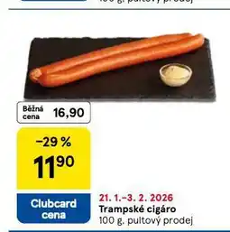 Tesco Trampské cigáro nabídka