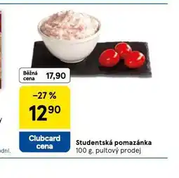 Tesco Studentská pomazánka nabídka
