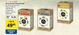 Tesco Lerso funkční bylinný čaj nabídka