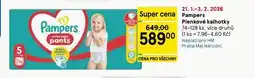 Tesco Pampers dětské plenky nabídka