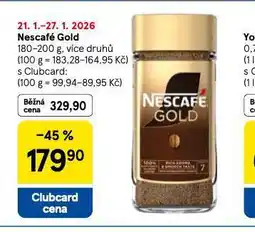 Tesco Nescafé gold nabídka