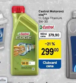 Tesco Castrol motorový olej nabídka