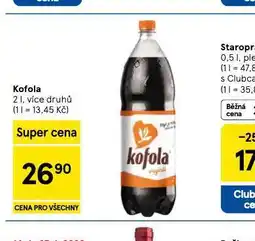Tesco Kofola nabídka