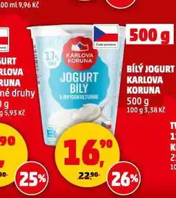 Penny Market Bílý jogurt nabídka