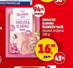 Penny Market Anglická slanina nabídka