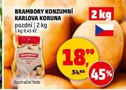 Penny Market Brambory konzumní pozdní nabídka