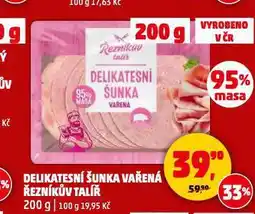 Penny Market Delikatesní šunka vařená nabídka