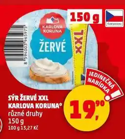 Penny Market Sýr žervé nabídka