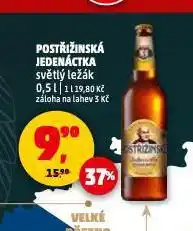 Penny Market Pivo postřižinská jedenáctka nabídka