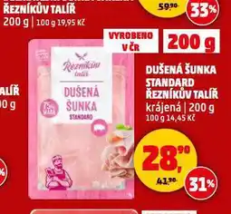 Penny Market Dušená šunka standard nabídka