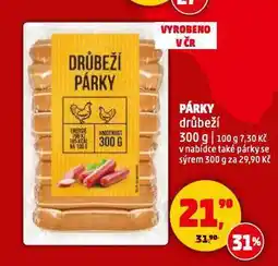 Penny Market Párky nabídka