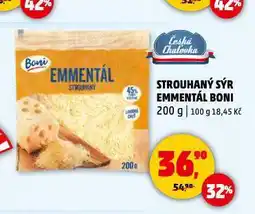 Penny Market Strouhaný sýr emmentál nabídka