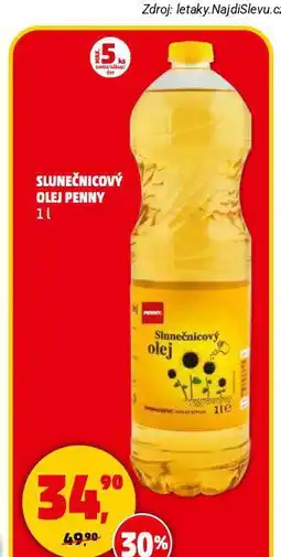 Penny Market Slunečnicový olej nabídka