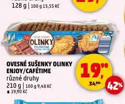 Penny Market Cafétime ovesné sušenky olinky nabídka
