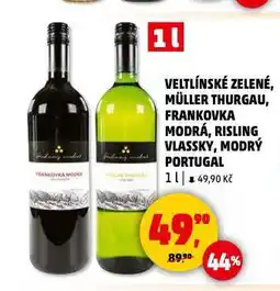 Penny Market Veltlínské zelené nabídka