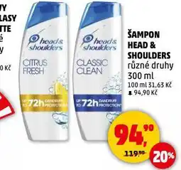 Penny Market Head & shoulders šampon na vlasy nabídka