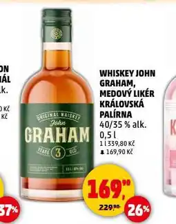 Penny Market Medový likér královská palírna nabídka