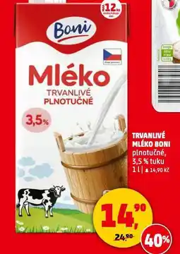 Penny Market Trvanlivé mléko nabídka