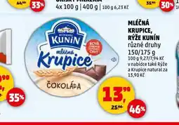 Penny Market Kunín mléčná rýže nabídka