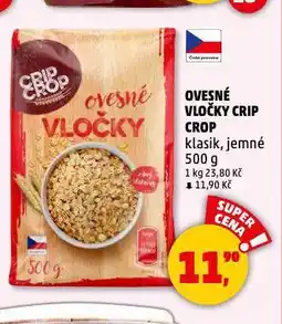 Penny Market Ovesné vločky crip crop nabídka