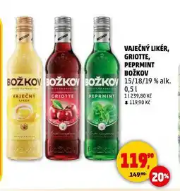 Penny Market Božkov vaječný likér nabídka