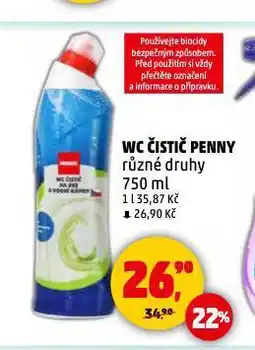 Penny Market Wc čistič nabídka