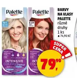 Penny Market Palette barva na vlasy nabídka