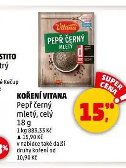 Penny Market Koření vitana nabídka