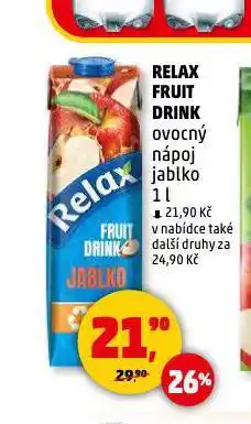 Penny Market Relax fruit drink nabídka