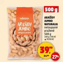 Penny Market Arašídy jumbo naturalia nabídka