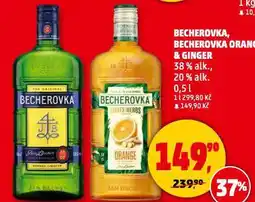 Penny Market Becherovka orange & ginger nabídka