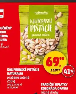 Penny Market Kalifornské pistácie naturalia nabídka