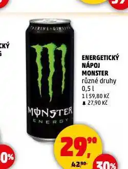 Penny Market Monster energy drink nabídka