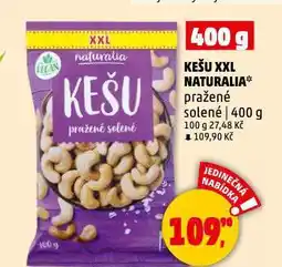 Penny Market Kešu naturalia nabídka
