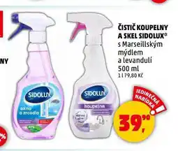 Penny Market Sidolux čistič koupelny a skel nabídka