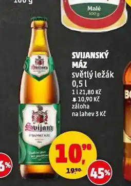 Penny Market Pivo svijanský máz nabídka