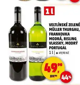 Penny Market Frankovka modrá nabídka