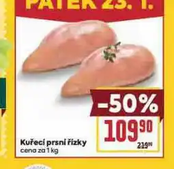 Billa Kuřecí prsní řízky nabídka