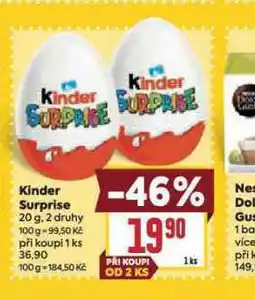 Billa Kinder surprise nabídka