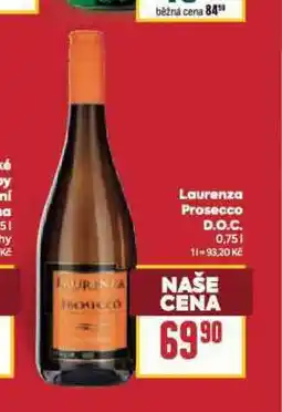 Billa Laurenza prosecco d.o.c nabídka