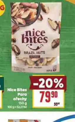 Billa Nice bites ořechy nabídka