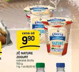 Flop JČ NATURE JOGURT vybrané druhy nabídka