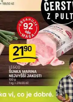 Flop ŠUNKA MARINA NEJVYŠŠÍ JAKOSTI nabídka