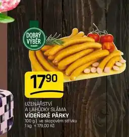 Flop VÍDEŇSKÉ PÁRKY nabídka