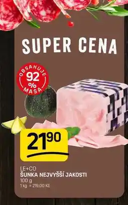 Flop ŠUNKA NEJVYŠŠÍ JAKOSTI nabídka