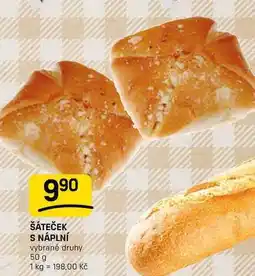 Flop ŠÁTEČEK S NÁPLNÍ vybrané druhy nabídka