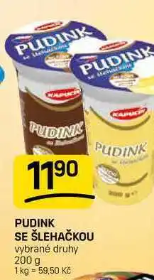 Flop PUDINK SE ŠLEHAČKOU vybrané druhy nabídka