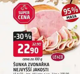 Trefa LE&CO ŠUNKA ZVONAŘKA NEJVYŠŠÍ JAKOSTI nabídka